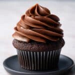 Moist Chocolate Cupcakes with Fluffy Cocoa Buttercream Recipe