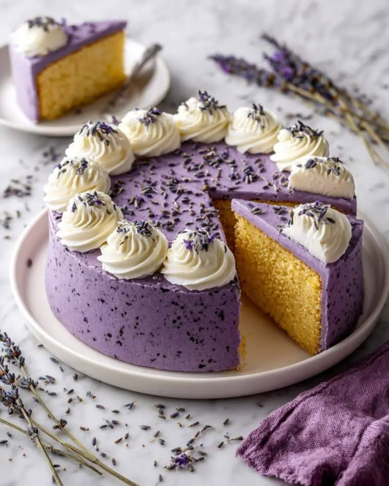 Easy Lavender No-Bake Cheesecake Recipe