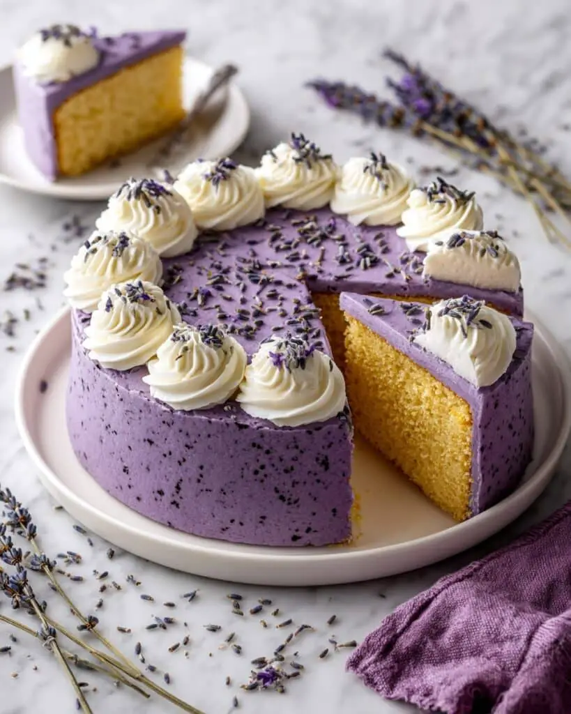 Easy Lavender No-Bake Cheesecake Recipe